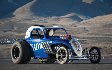 Картинка автомобили hotrod dragster фольксваген жук хот род