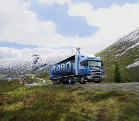 Обои картинки фото автомобили, scania, r480, truck, скания, грузовик, тягач