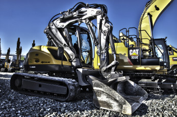 Картинка mecalac+10mcr техника экскаваторы гусеничный самоходный экскаватор