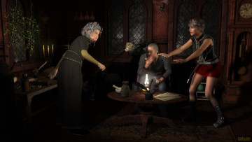 Картинка 3д+графика fantasy+ фантазия люди