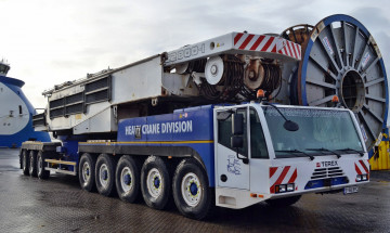 Картинка terex+demag+tc2800 техника краны автошасси кран самоходный