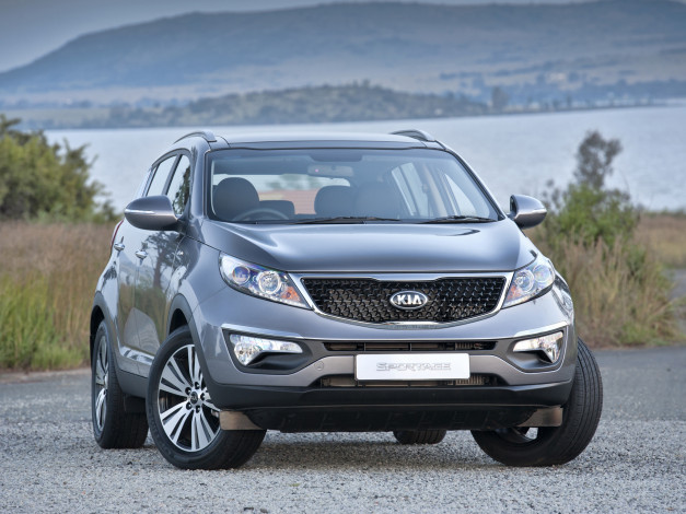 Обои картинки фото автомобили, kia, 2014, za-spec, sportage