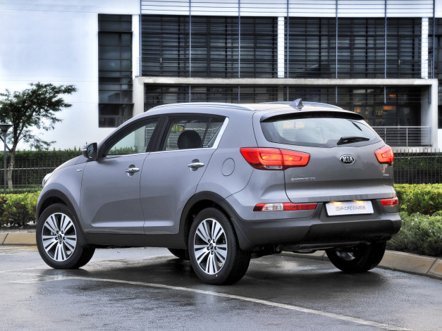 Обои картинки фото автомобили, kia, za-spec, sportage, 2014