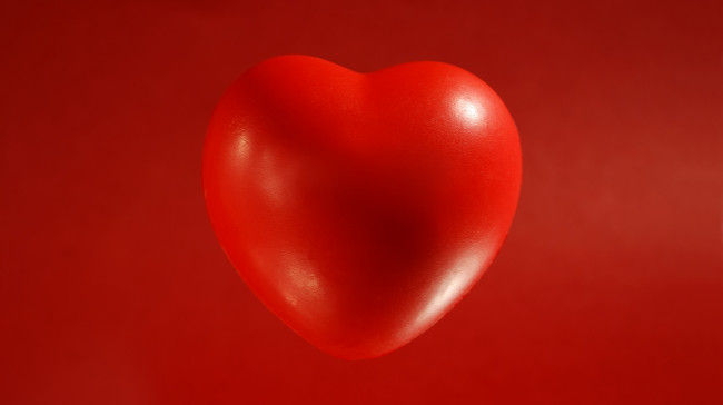 Обои картинки фото 3д графика, abstract , абстракции, сердце, красное