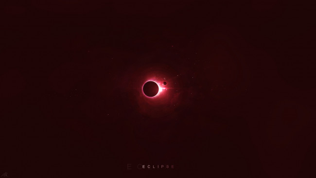 Обои картинки фото космос, арт, звезды, сияние, планеты