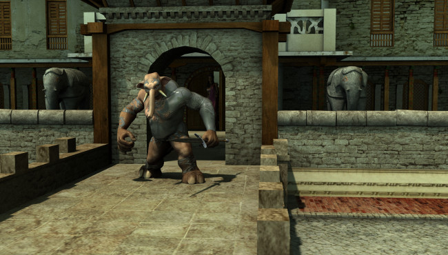 Обои картинки фото 3д графика, fantasy , фантазия, слоны