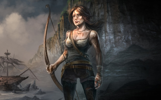 Обои картинки фото tomb raider, видео игры, tomb raider 2013, tomb, raider, lara, croft