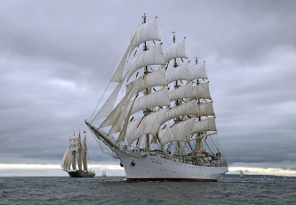 Картинка корабли парусники мачты паруса корабль