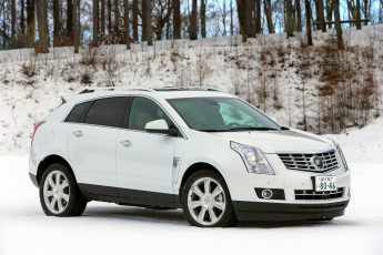 обоя автомобили, cadillac, srx, светлый, jp-spec