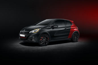 Картинка автомобили peugeot sport gti by 208 темный 2015г