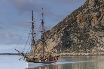 Картинка корабли парусники шхуна парусная