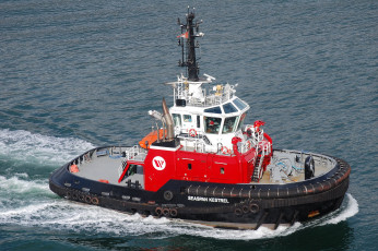 Картинка seaspan+kestrel корабли баркасы+ +буксиры судно буксирное