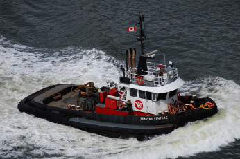 Картинка seaspan+venture корабли баркасы+ +буксиры судно буксирное