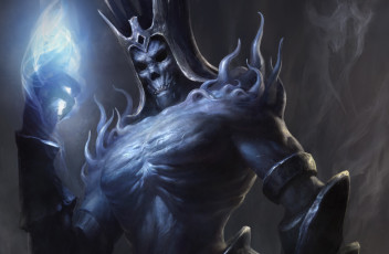 Картинка фэнтези нежить barrow wight lord властелин колец of the rings арт магия