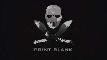 Картинка рисованное минимализм черный фон игра череп point blank