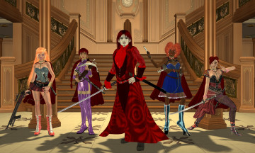 Картинка 3д+графика фантазия+ fantasy оружие фон девушки взгляд