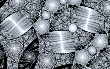 Картинка 3д+графика фракталы+ fractal цвета фон узор