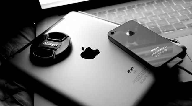 Обои картинки фото рай для яблофила, компьютеры, ipod,  ipad,  iphone, рай, для, яблофила, айфон, айпад