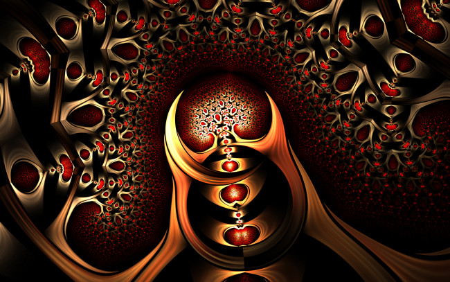 Обои картинки фото 3д графика, фракталы , fractal, узор, цвета, фон