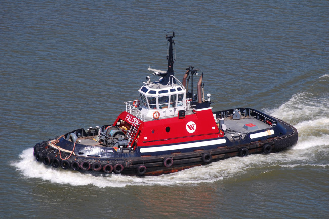Обои картинки фото seaspan falcon, корабли, баркасы ,  буксиры, судно, буксирное