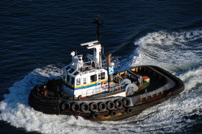 Обои картинки фото smit shark, корабли, баркасы ,  буксиры, судно, буксирное