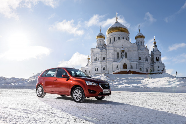 Обои картинки фото автомобили, nissan, datsun, 2015г, mi-do