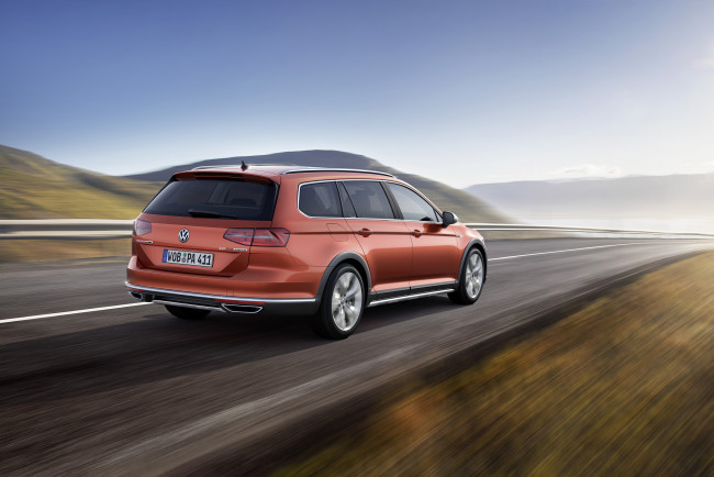 Обои картинки фото автомобили, volkswagen, 2015г, b8, alltrack, passat