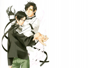 Картинка аниме monochrome+factor монохромный фактор