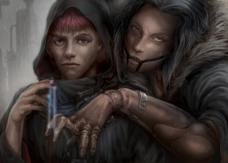 Картинка аниме naruto art by mirco paganessi sasori akatsuki марионетка