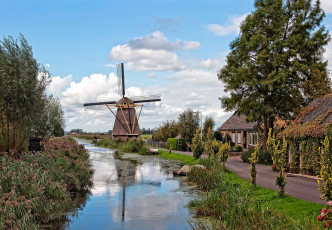 Картинка разное мельницы ветряк