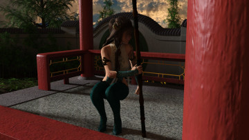 Картинка 3д+графика фантазия+ fantasy тату взгляд девушка фон