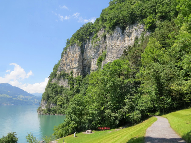 Обои картинки фото природа, реки, озера, река, горы