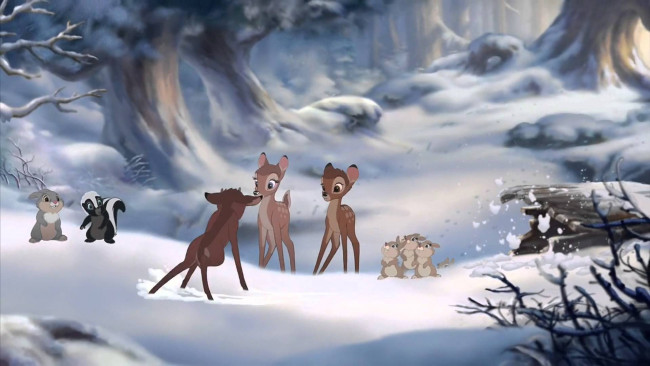 Обои картинки фото мультфильмы, bambi 2, bambi, 2