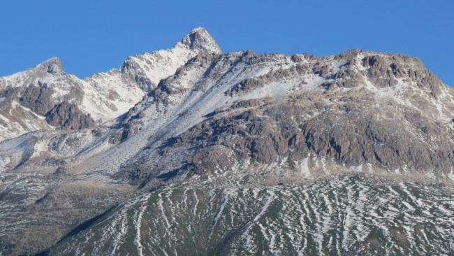 Обои картинки фото природа, горы, снег