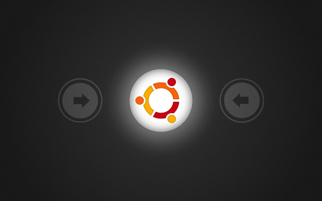 Обои картинки фото компьютеры, ubuntu linux, логотип, фон