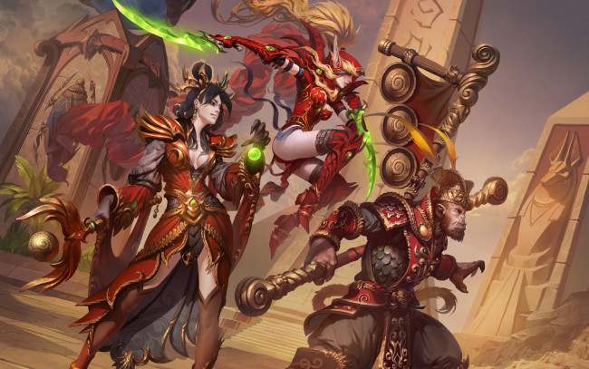 Обои картинки фото видео игры, heroes of the storm, heroes, of, the, storm, онлайн, action, ролевая