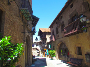 Картинка барселона города барселона+ испания здание