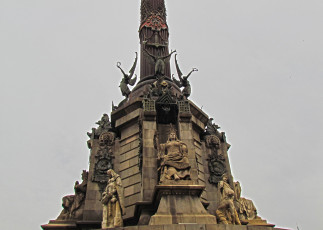 Картинка барселона города -+памятники +скульптуры +арт-объекты монумент