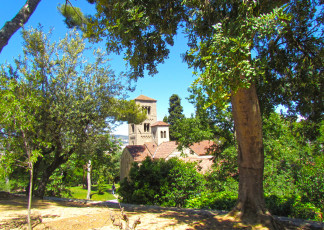 Картинка барселона города барселона+ испания здание деревья