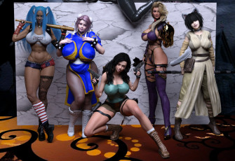 Картинка 3д+графика эльфы+ elves фон взгляд девушки