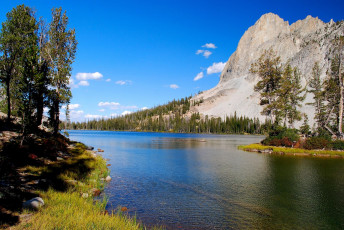 Картинка природа реки озера горы река деревья лес