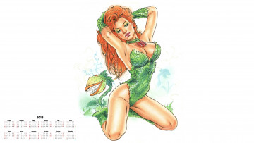 Картинка календари фэнтези девушка взгляд 2018