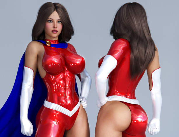 Обои картинки фото 3д графика, люди , people, фон, взгляд, девушка