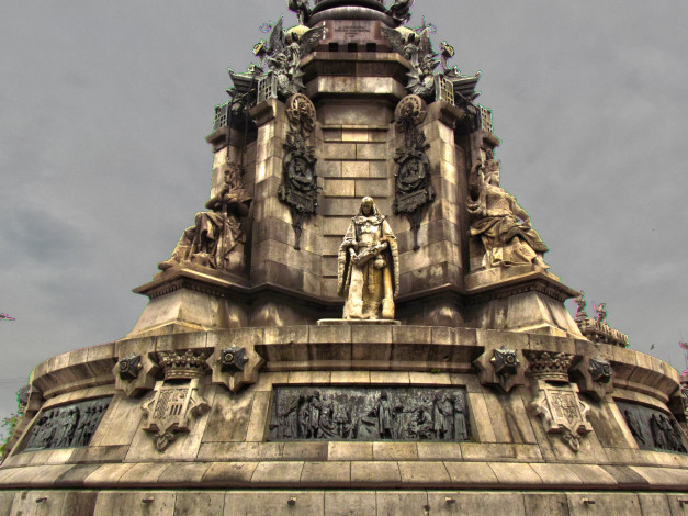 Обои картинки фото барселона, города, - памятники,  скульптуры,  арт-объекты, композиция