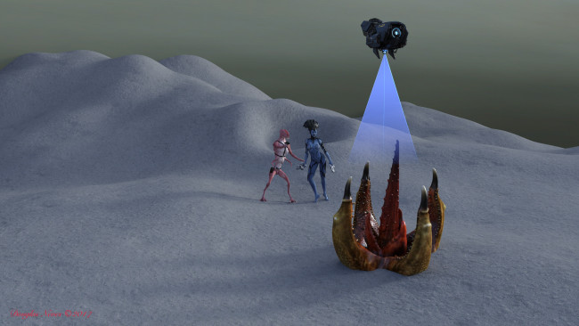 Обои картинки фото 3д графика, существа , creatures, существо, фон, взгляд