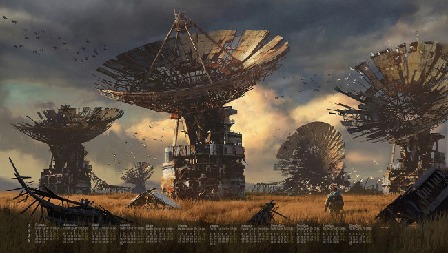 Обои картинки фото календари, фэнтези, сооружение