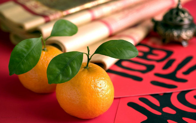 Обои картинки фото еда, цитрусы, мандарины