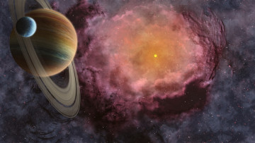 Картинка космос арт звезды галактики вселенная планеты