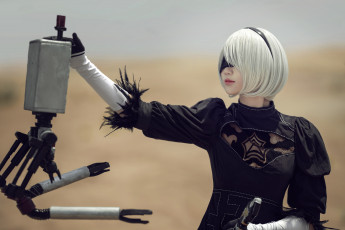 Картинка девушки -unsort+ девушки+с+оружием робот девушка андроид 2в