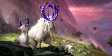 Картинка видео+игры league+of+legends +legends+of+runeterra животные стадо скалы камни